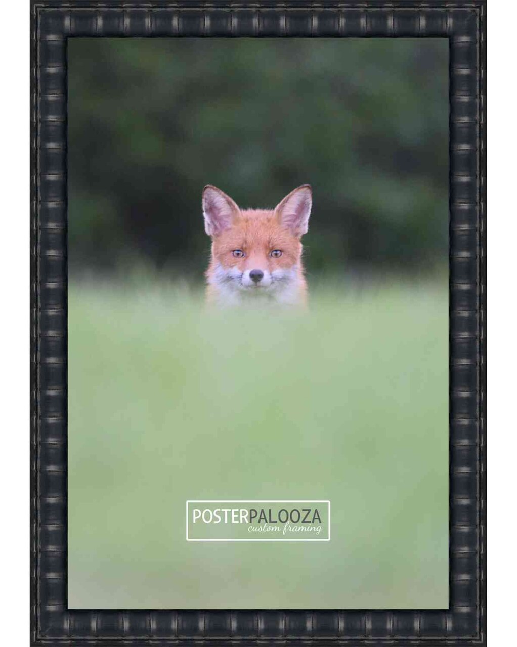 30x40 Bamboo Picture Frame with UV-Resistant Acrylic & Acid Free Backing, Available in 4 Finishes - Brown, Black, Gold, and Natural